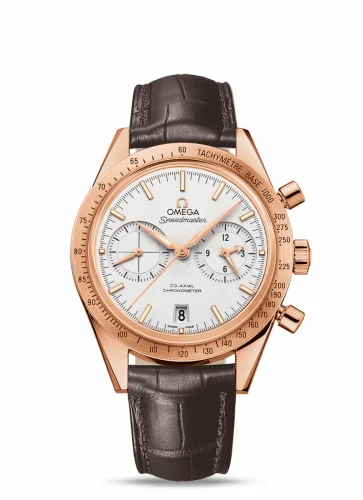 Omega Speedmaster 57 Co-Axial Red Gold / Silver 331.53.42.51.02.002 (33153425102002)